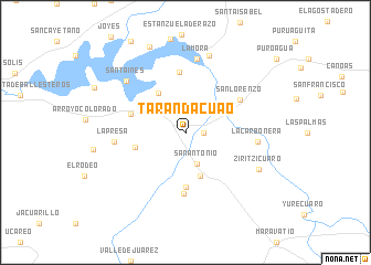 map of Tarandacuao