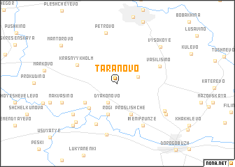 map of Taranovo