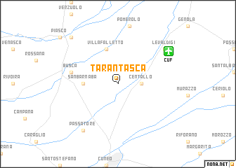 map of Tarantasca