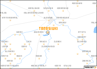 map of Tarasiuki