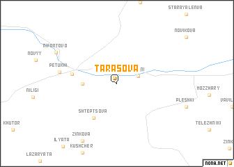 map of Tarasova