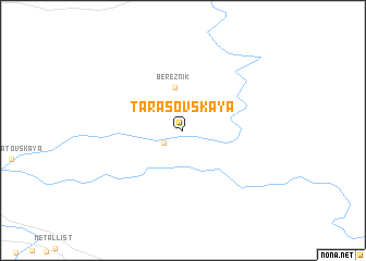 map of Tarasovskaya