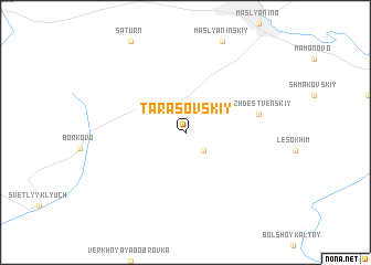 map of Tarasovskiy