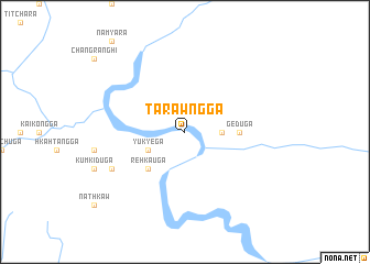 map of Tarawng Ga