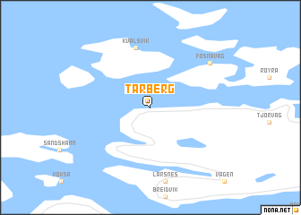 map of Tarberg