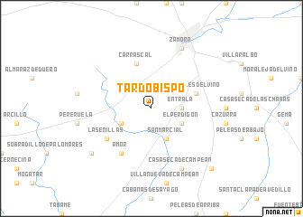 map of Tardobispo