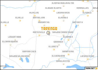 map of Tarengo