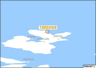 map of Tarevika