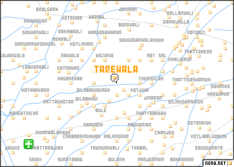 map of Tārewāla