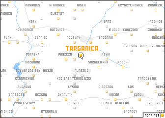 map of Targanica