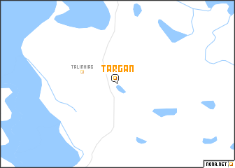 map of Targan