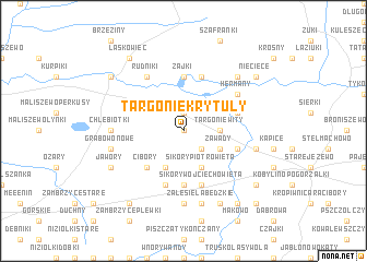 map of Targonie Krytuły