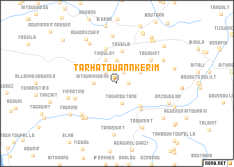 map of Tarhat Ou Annkerim