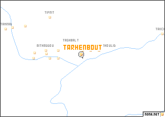 map of Tarhenbout