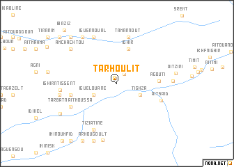map of Tarhoulit