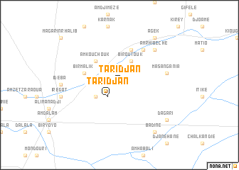 map of Taridjan