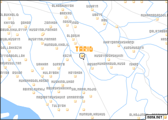 map of Ţarīd