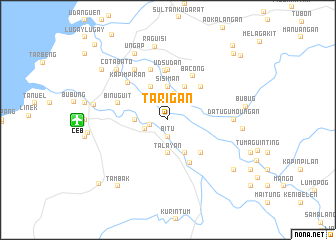 map of Tarigan