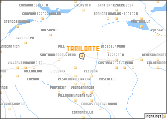 map of Tarilonte