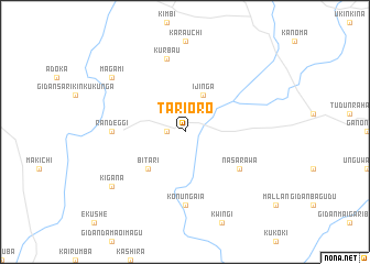 map of Tarioro