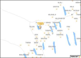 map of Tari