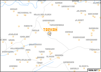 map of Tarkah