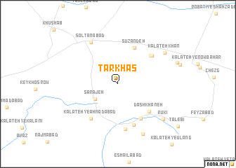 map of Tarkhāş