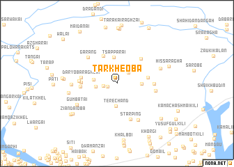 map of Tarkhe Oba