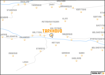 map of Tarkhovo