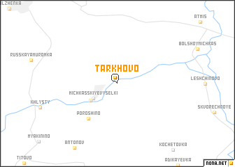 map of Tarkhovo