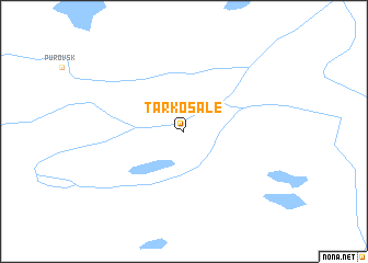 map of Tarko-Sale