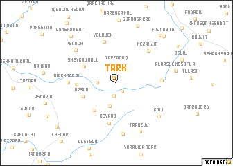 map of Tark