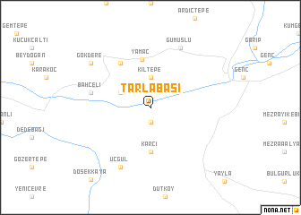 map of Tarlabaşı