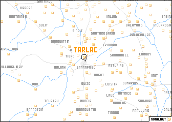 map of Tarlac