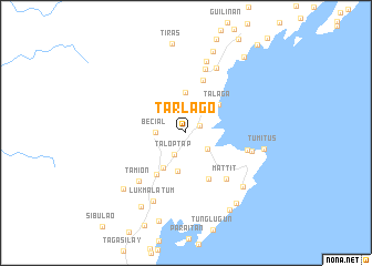 map of Tarlago
