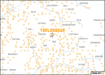 map of Tarla Sokur