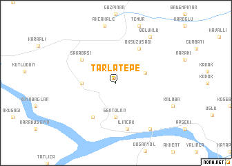 map of Tarlatepe