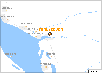 map of Tarlykovka