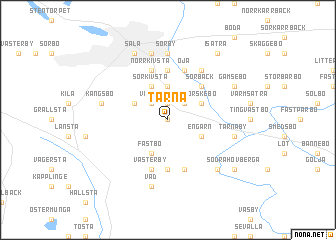 map of Tärna