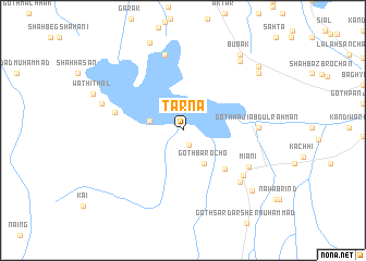 map of Tarna