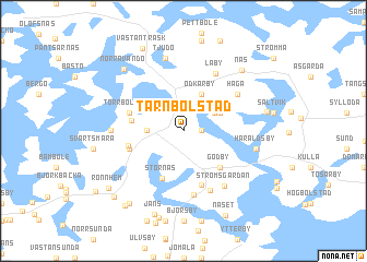 map of Tärnbolstad