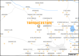 map of Tarnowice Stare