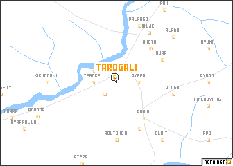 map of Tarogali