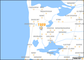 map of Tarp