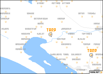 map of Tarp