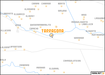 map of Tarragona