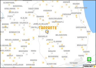 map of Tarrante