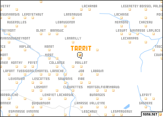 map of Tarrit