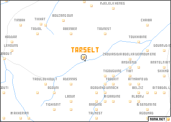 map of Tarselt