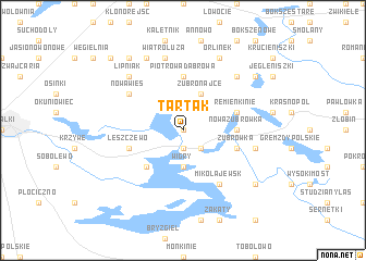 map of Tartak